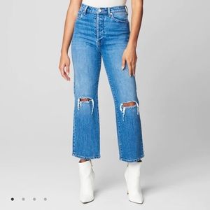 BLANKNYC’s The Baxter Ribcage Straight Leg Denim jeans NWT Size 30